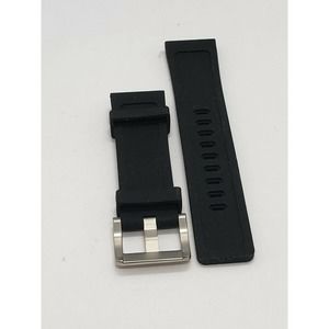 24MM SOFT SILICON STRAP BAND DEEP BLUE
